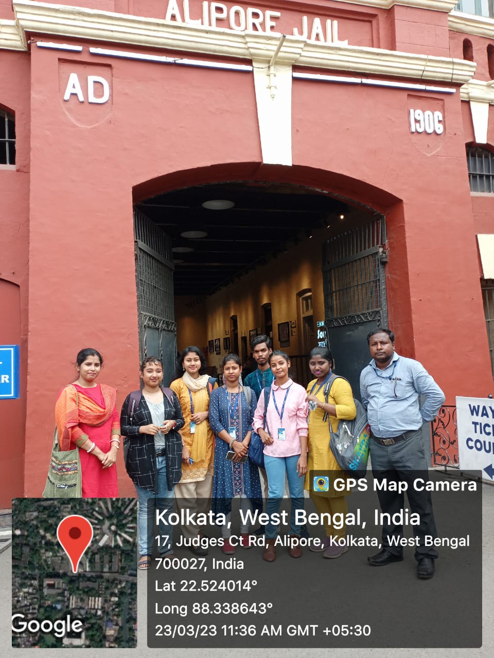 Educational activities - A Visit to  Alipore Jail Museum